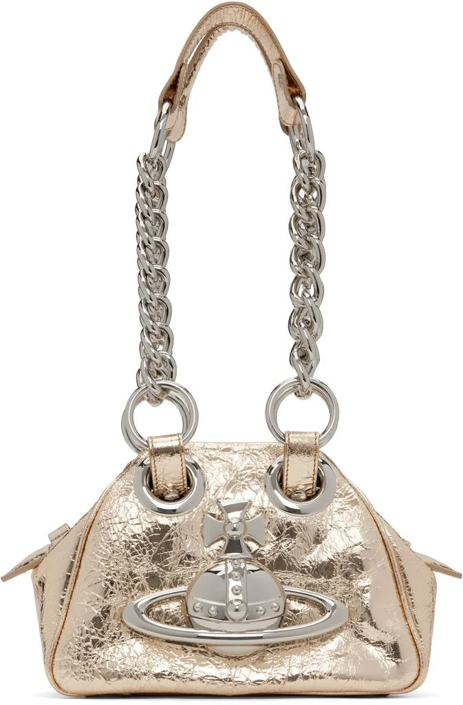 商品Vivienne Westwood|Gold Archive Chain Bag,价格¥5175,第1张图片