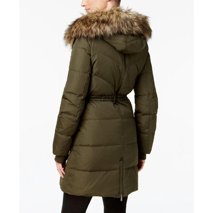 商品BCBG|Faux-Fur-Trim Down Puffer Coat,价格¥1122,第3张图片详细描述