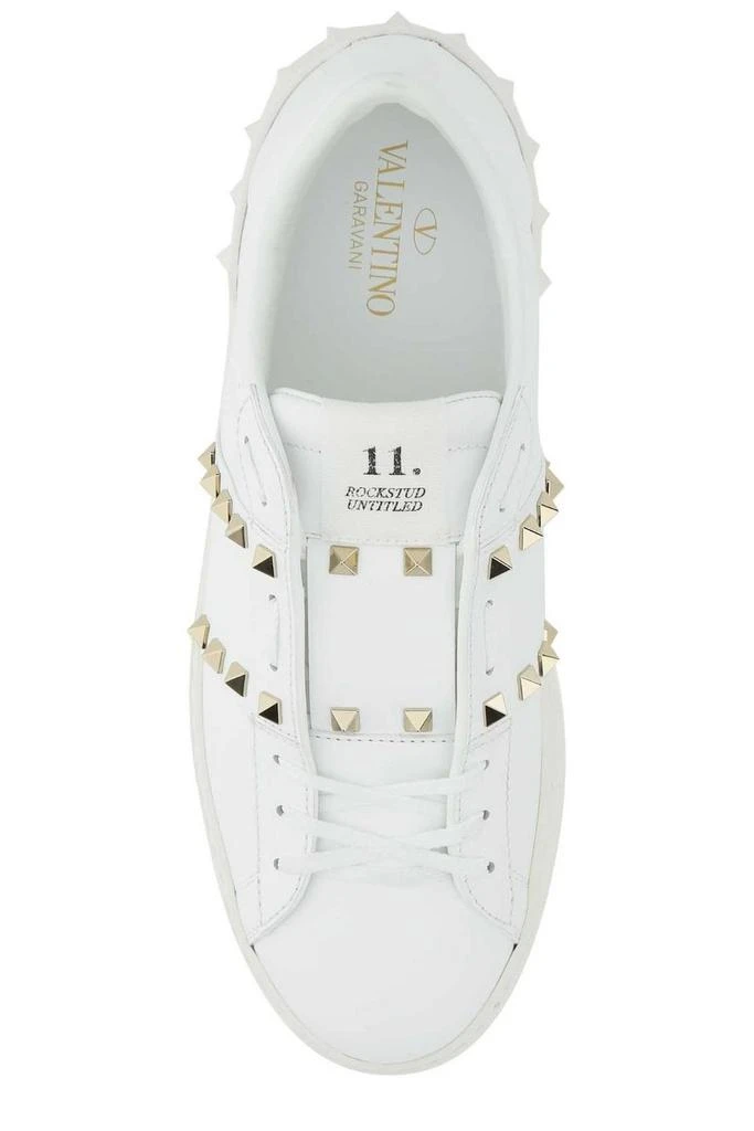 商品Valentino|Valentino Garavani Rockstud Untitled Low-Top Sneakers,价格¥4730,第3张图片详细描述