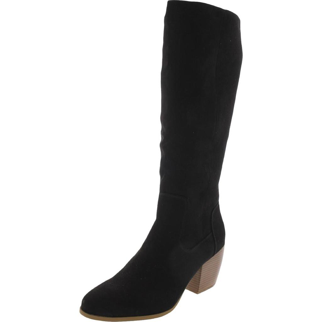 Style & Co. Womens Warrda  Faux Suede Zip Up Mid-Calf Boots商品第2张图片规格展示