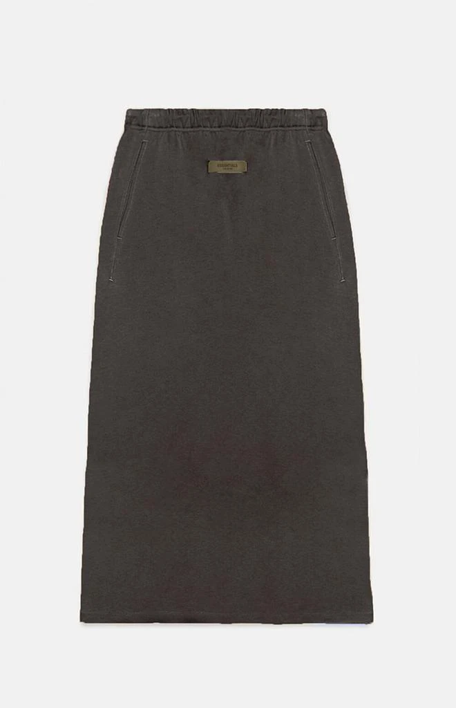 商品Essentials|Women's Off Black Midi Skirt,价格¥824,第1张图片