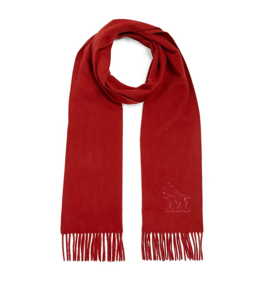 商品Max Mara|Cashmere Monogram Stole Scarf,价格¥1797,第1张图片