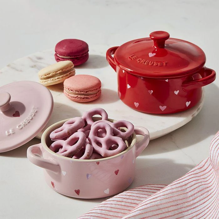 商品Le Creuset|L'Amour Heart Print Mini Cocotte,价格¥243,第1张图片