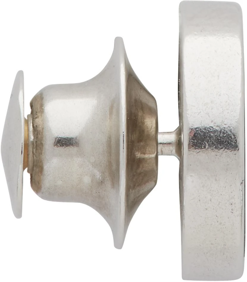 商品Jil Sander|Green & Silver Round Stone Pin,价格¥743,第2张图片详细描述