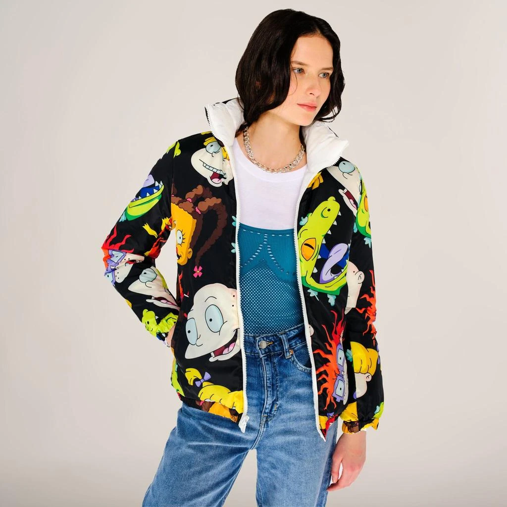 商品Members Only|Women's Rugrats Reversible Cire Puffer Jacket,价格¥276,第3张图片详细描述