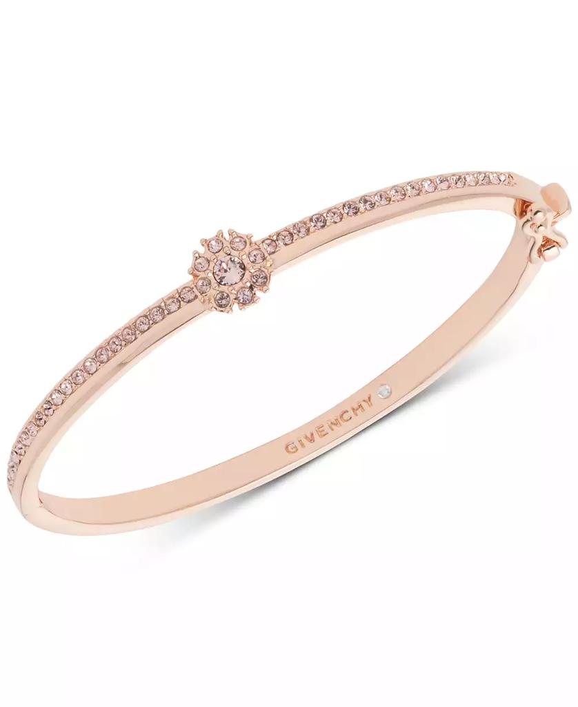 Givenchy | Crystal Flower Hinged Bangle Bracelet 256.45元 商品图片