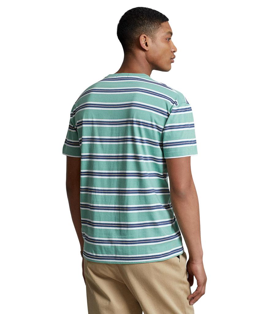 Classic Fit Striped Jersey T-Shirt商品第2张图片规格展示