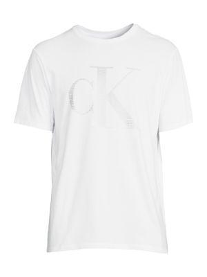 商品Calvin Klein|Metallic Logo Tee,价格¥147,第5张图片详细描述