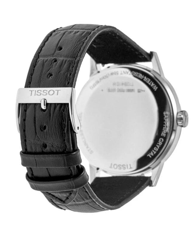 商品Tissot|Tissot Classic Dream Black Dial Leather Strap Men's Watch T129.410.16.053.00,价格¥2029,第4张图片详细描述