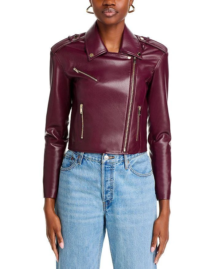 Cosita Faux Leather Moto Jacket 商品