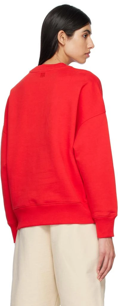 商品AMI|Red Cœur Sacré Sweatshirt,价格¥1236,第3张图片详细描述