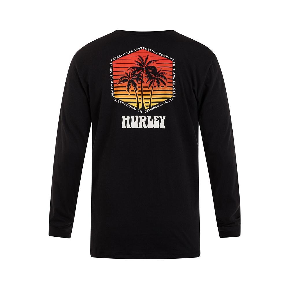商品Hurley|Men's Everyday Tres Palmas Long Sleeves T-shirt,价格¥251,第4张图片详细描述