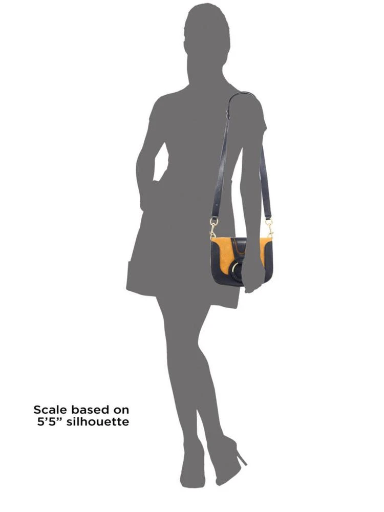 商品See by Chloé|Hana Small Leather & Suede Crossbody Bag,价格¥1672,第3张图片详细描述
