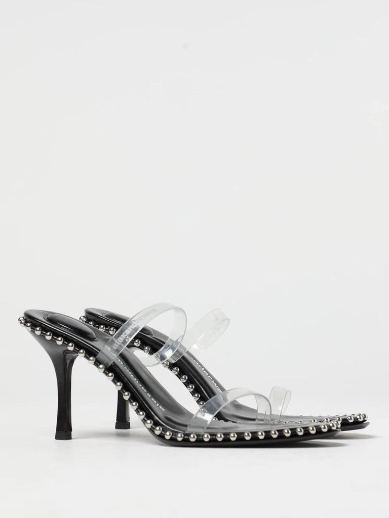 商品Alexander Wang|Alexander Wang Nova 85 sandals in PVC with studs,价格¥3751,第2张图片详细描述