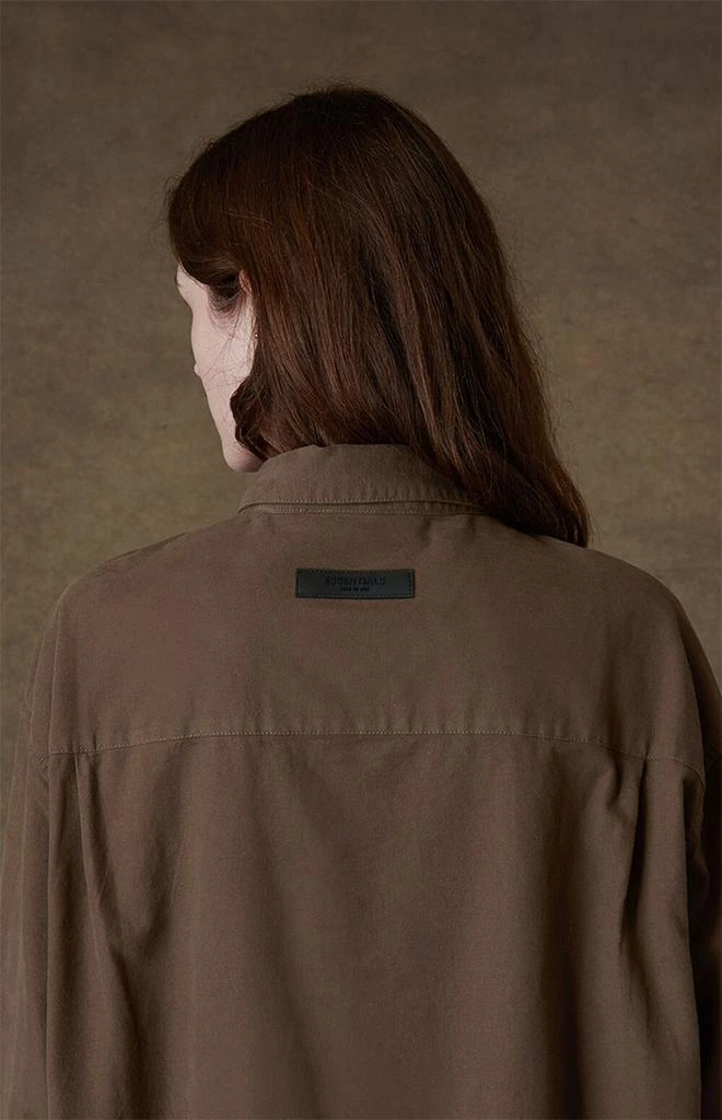 商品Essentials|Women's Wood Oxford Button Down Shirt,价格¥257,第5张图片详细描述
