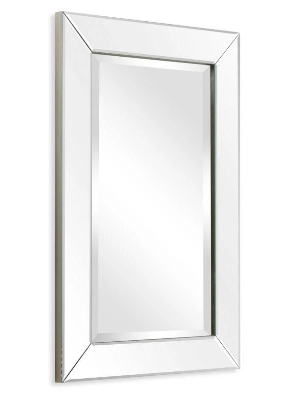商品Empire Art Direct|Moderno Beveled Rectangular Wall Mirror,价格¥1430,第2张图片详细描述