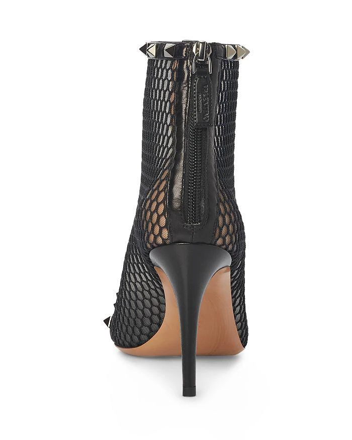 商品Valentino|Women's Rockstud Cap Top Mesh Booties,价格¥10663,第4张图片详细描述
