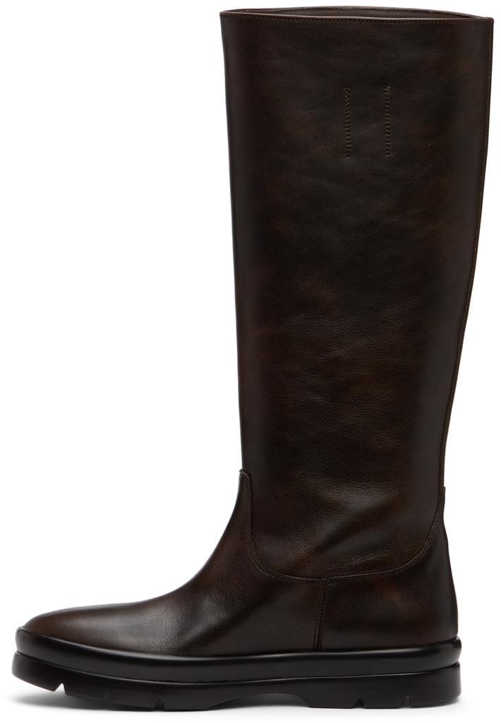 商品The Row|Brown Billie Tall Boots,价格¥15638,第5张图片详细描述