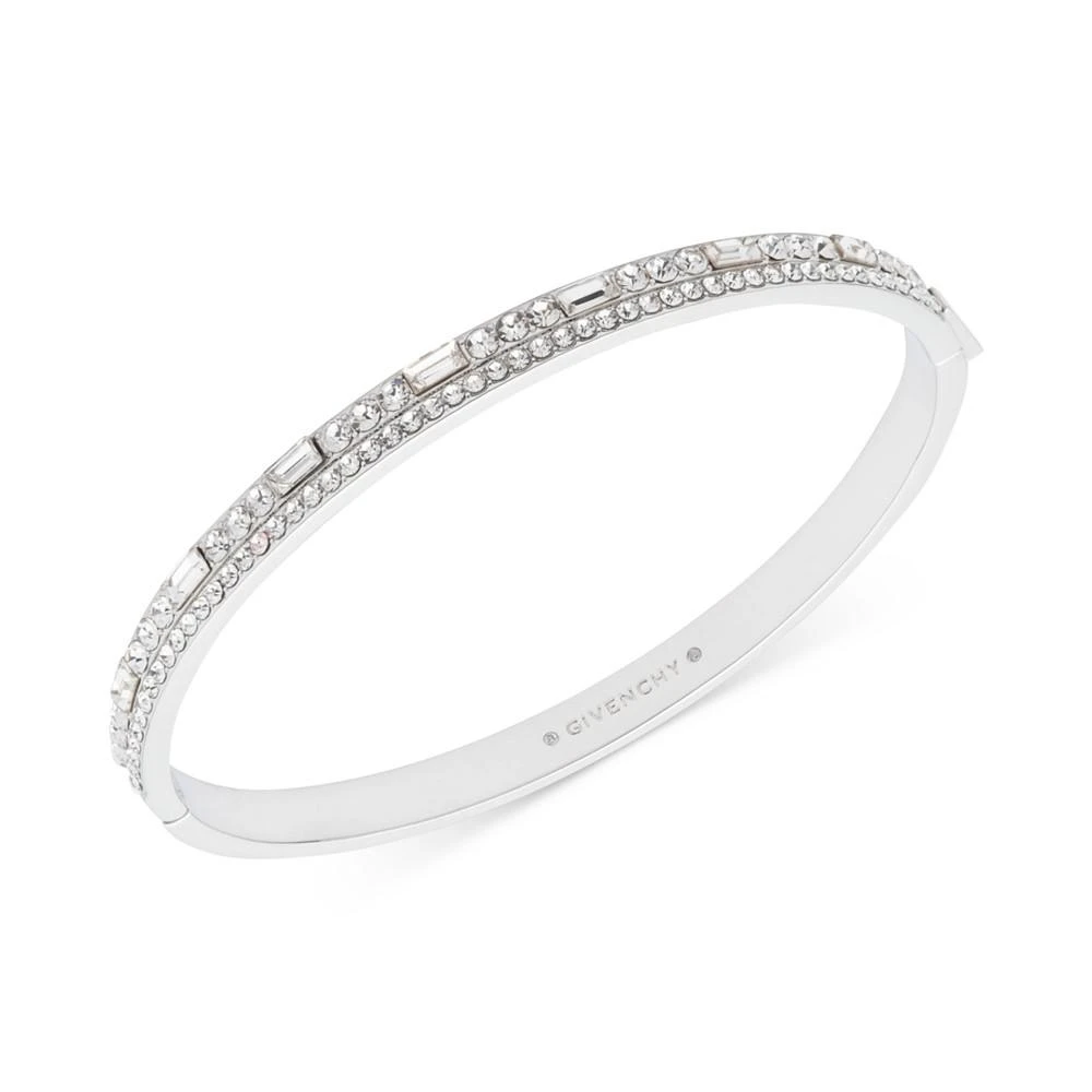 商品Givenchy|Silver-Tone Crystal Bangle Bracelet,价格¥125,第1张图片