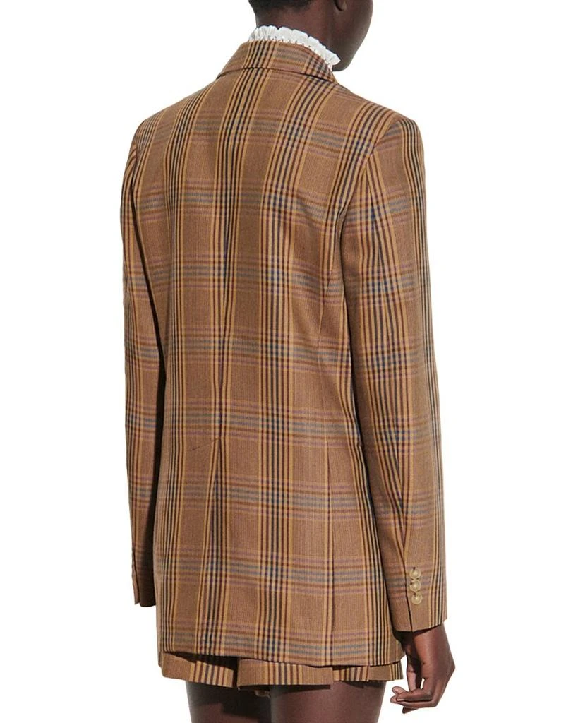 商品Sandro|Sandro Wool-Blend Blazer,价格¥1567,第2张图片详细描述