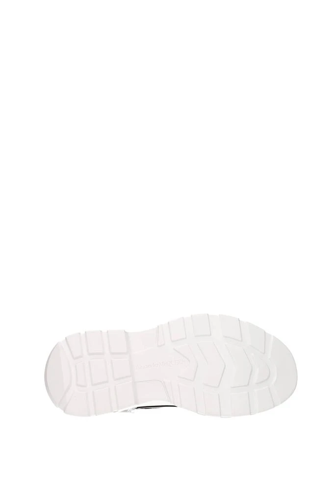 商品Alexander McQueen|Ankle Boot Fabric White Black,价格¥4438,第5张图片详细描述