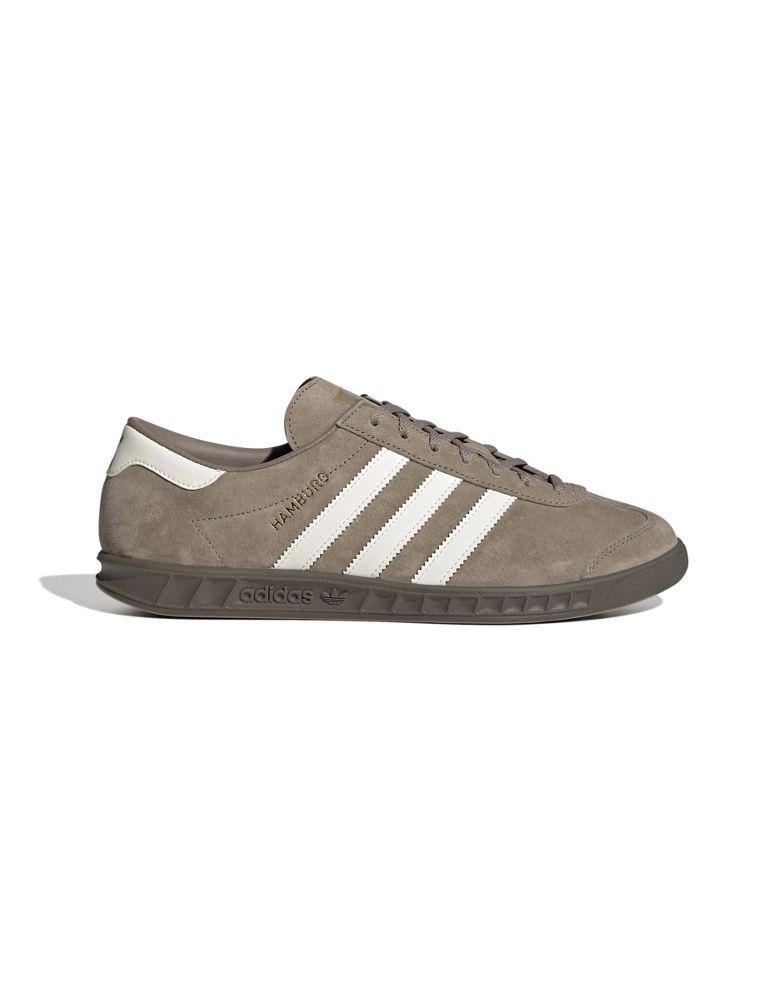 adidas Originals Hamburg trainers in brown商品第4张图片规格展示