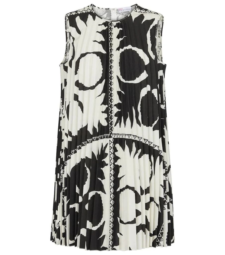商品RED Valentino|褶裥棉质混纺府绸上衣,价格¥3219,第1张图片