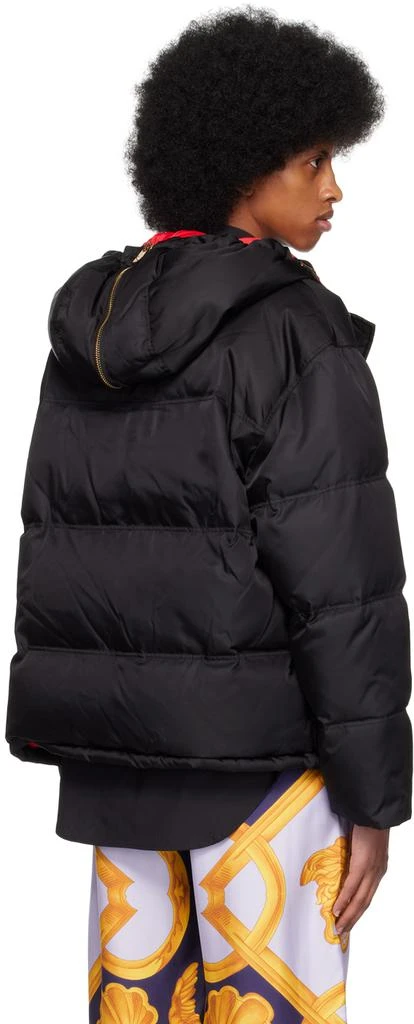 商品Versace|Black Quilted Down Jacket,价格¥18207,第3张图片详细描述