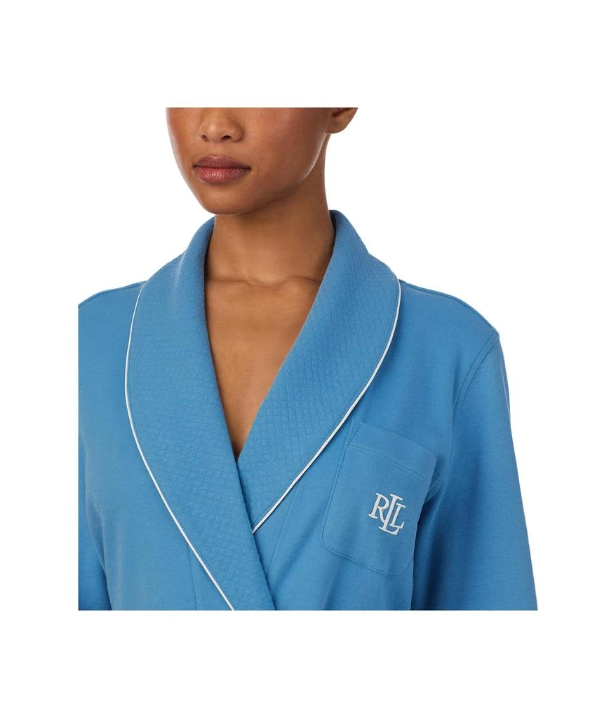 商品Ralph Lauren|Long Sleeve Greenwich Wrap Robe,价格¥536,第3张图片详细描述