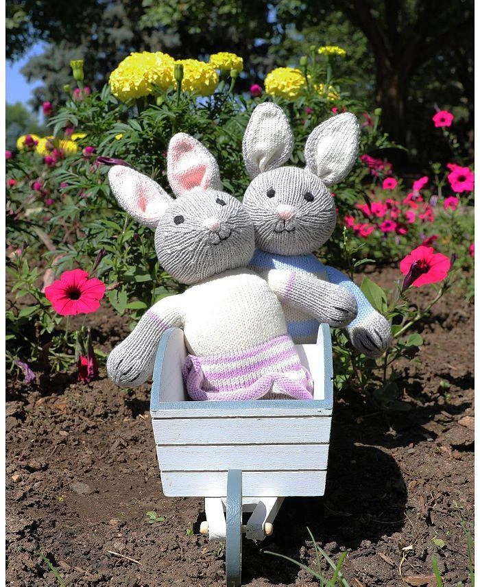 商品Melange Collection|Knit Cotton Bunny in Sweater - Ages 0+,价格¥357,第3张图片详细描述