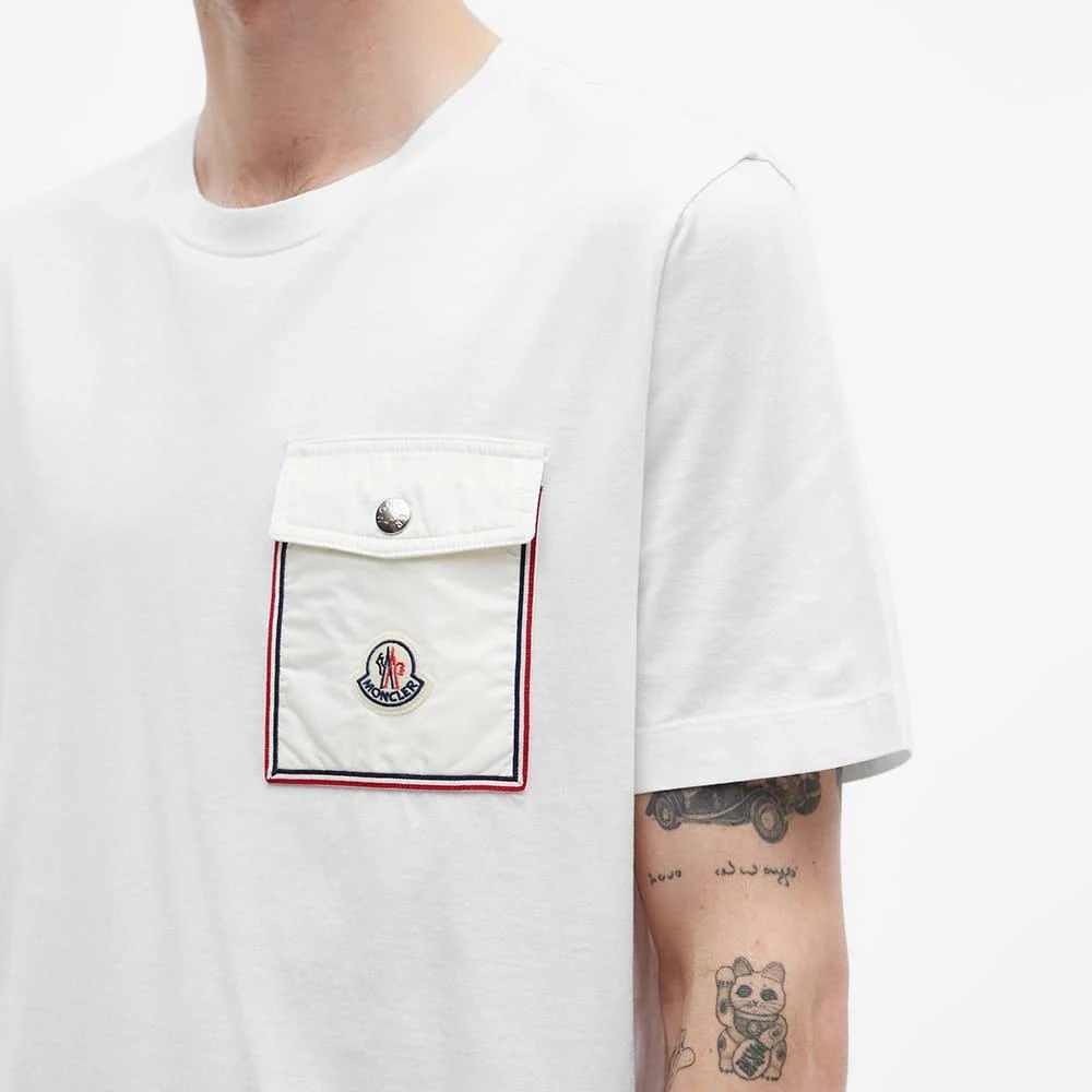 商品Moncler|Moncler Maya Pocket Logo Tee,价格¥3026,第5张图片详细描述