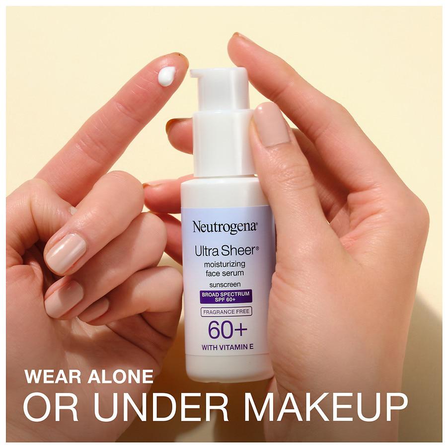 Ultra Sheer Moisturizing Serum, Vitamin E, SPF 60+商品第8张图片规格展示