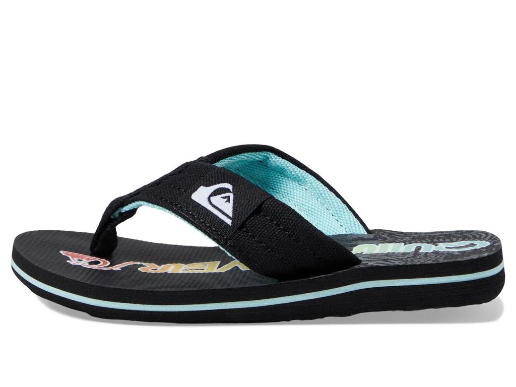 商品Quiksilver|Quiksilver Kids Molokai Layback II Flip Flops (Toddler/Little Kid/Big Kid),价格¥153,第4张图片详细描述