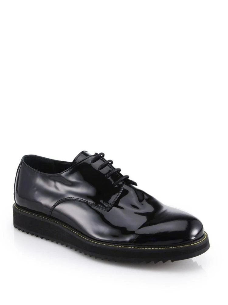 商品Public School|Siggy Creeper Patent Leather Platform Derby Shoes,价格¥2885,第1张图片