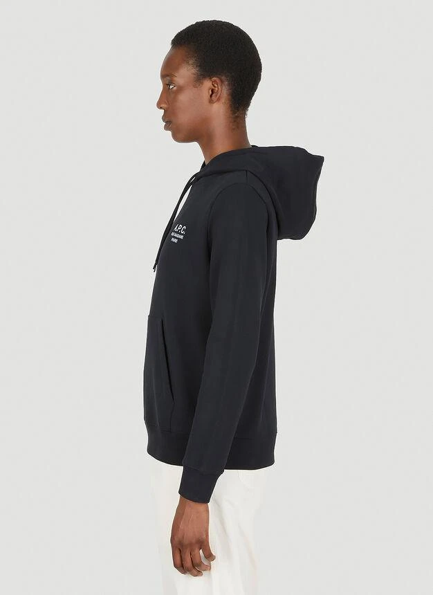 商品A.P.C.|Manuela Hooded Sweatshirt in Black,价格¥826,第3张图片详细描述