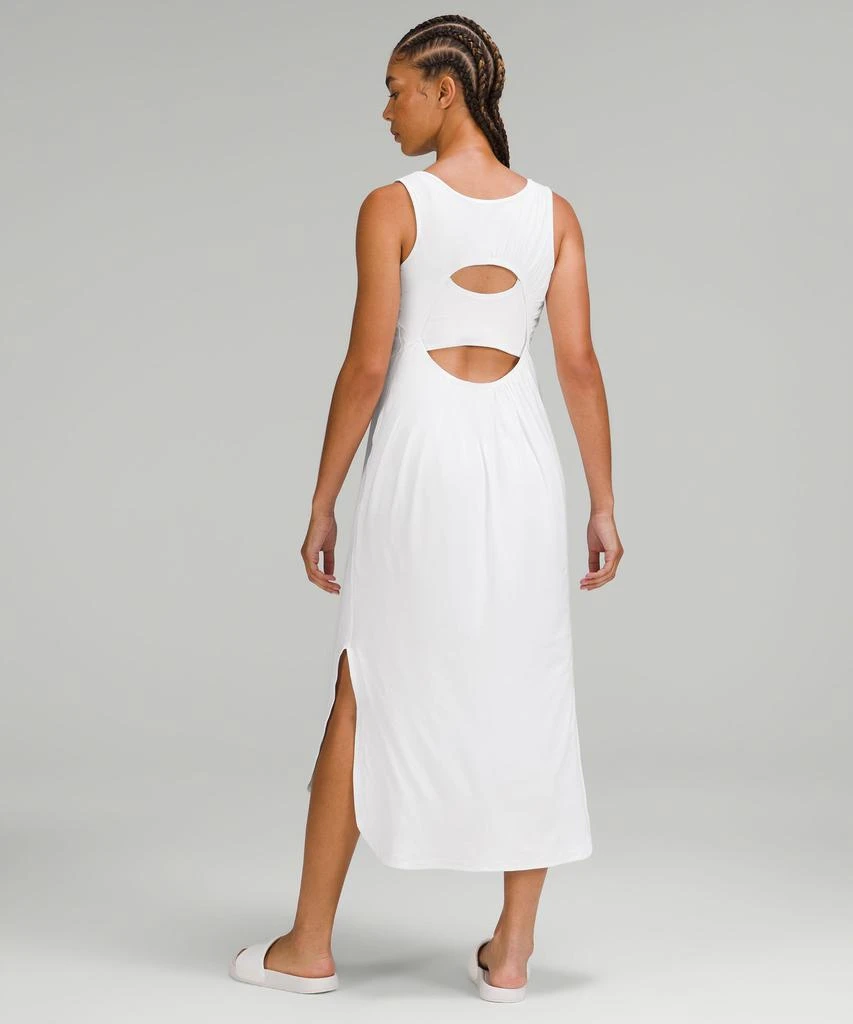 商品Lululemon|Pima Cotton Open-Back Midi Dress,价格¥525,第2张图片详细描述