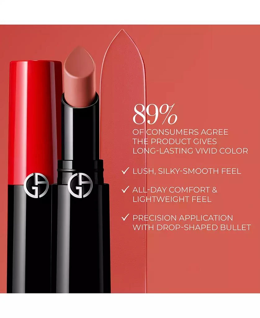 商品Giorgio Armani|Lip Power Long-Lasting Satin Lipstick,价格¥334,第4张图片详细描述