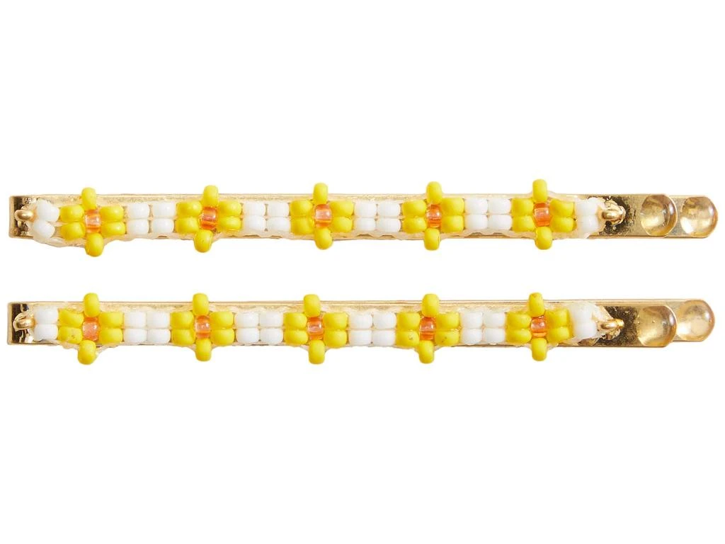 商品Madewell|Seedbead Flower Slide Set,价格¥95,第1张图片