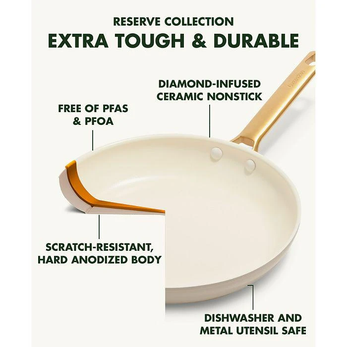 商品Greenpan|Reserve 3 Pc. Frypan Set,价格¥1120,第4张图片详细描述