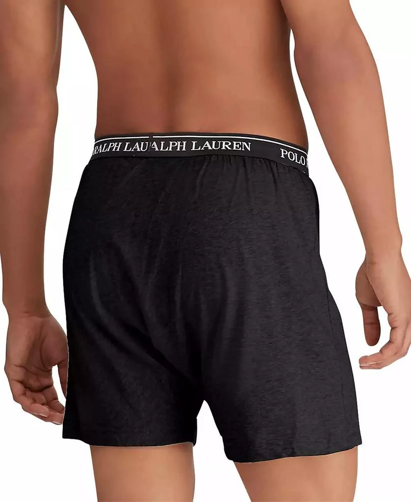 商品Ralph Lauren|Men's 3-Pack. Cotton Classic Knit Boxers,价格¥376,第2张图片详细描述