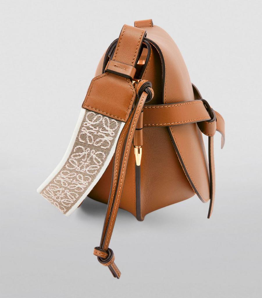 Small Leather Gate Cross-Body Bag商品第3张图片规格展示