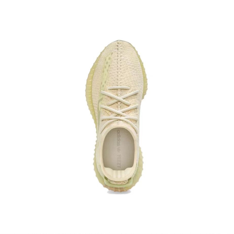 ADIDAS ORIGINALS YEEZY BOOST 350 V2 FLAX 浅棕色亚麻亚洲限定椰子低帮运动休闲鞋商品第4张图片规格展示