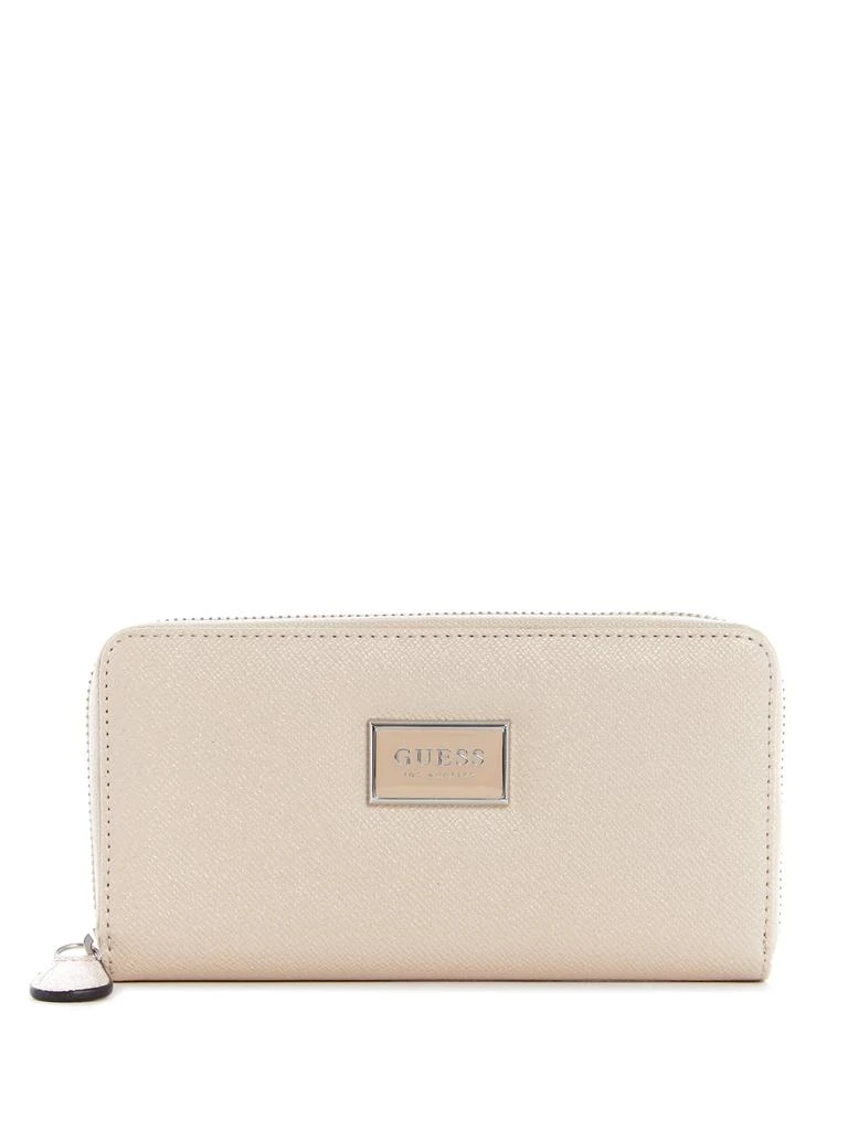 商品Guess Factory|Abree Zip-Around Wallet,价格¥269,第1张图片
