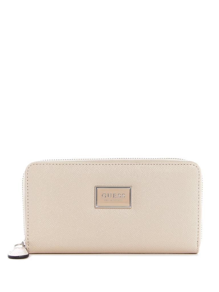 商品Guess Factory|Abree Zip-Around Wallet,价格¥243,第1张图片