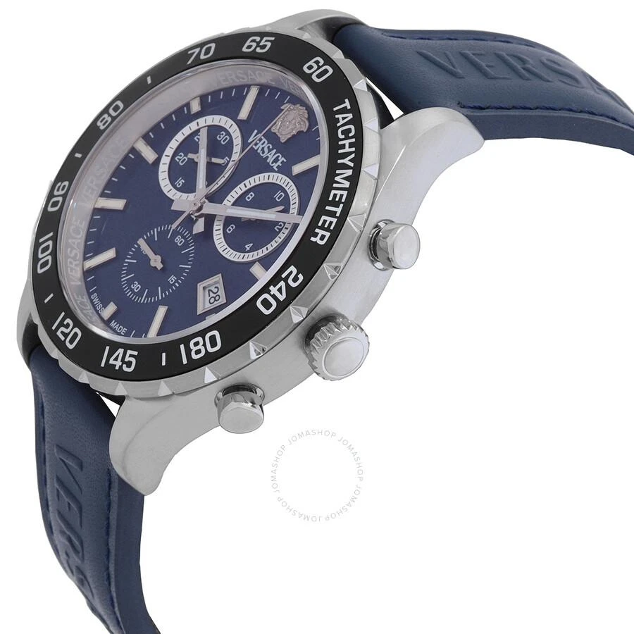 商品Versace|New Hellen Chronograph Quartz Blue Dial Men's Watch VEPCA0124,价格¥2588,第2张图片详细描述