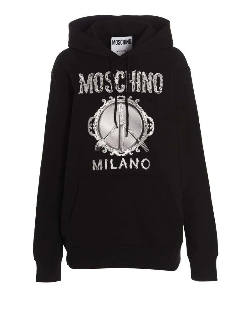 商品Moschino|Moschino Front Print Hoodie,价格¥2227,第1张图片