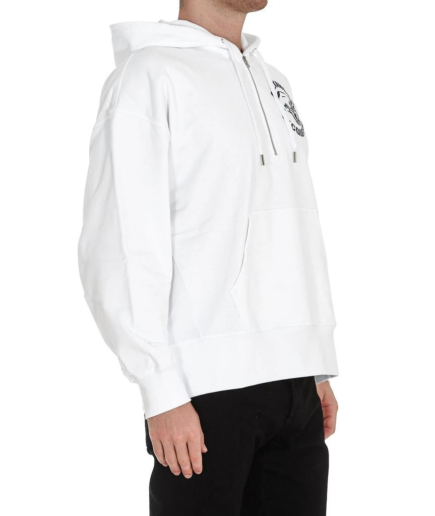 商品Alexander McQueen|Alexander McQueen Skull Print Half-Zip Hoodie,价格¥2539,第3张图片详细描述