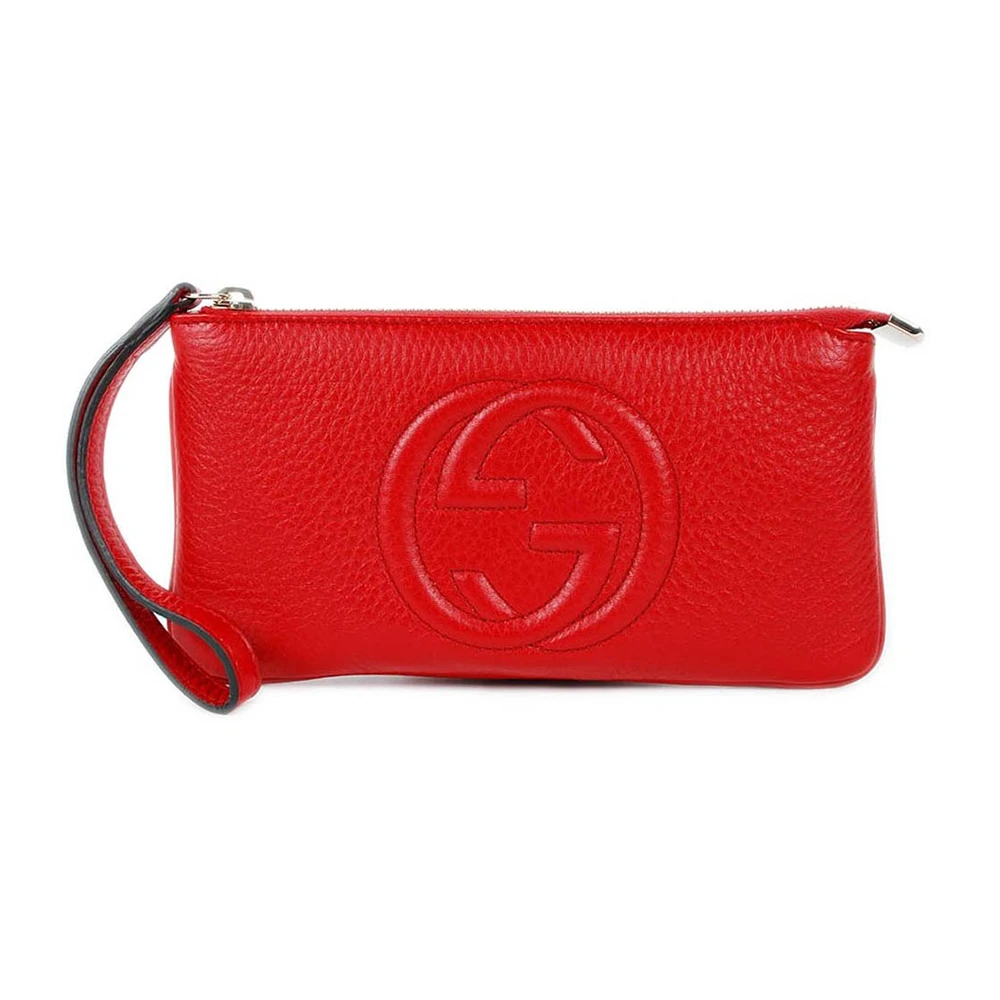 商品Gucci|GUCCI 红色女士手拿包 295840-A7M0G-6523,价格¥2514,第1张图片