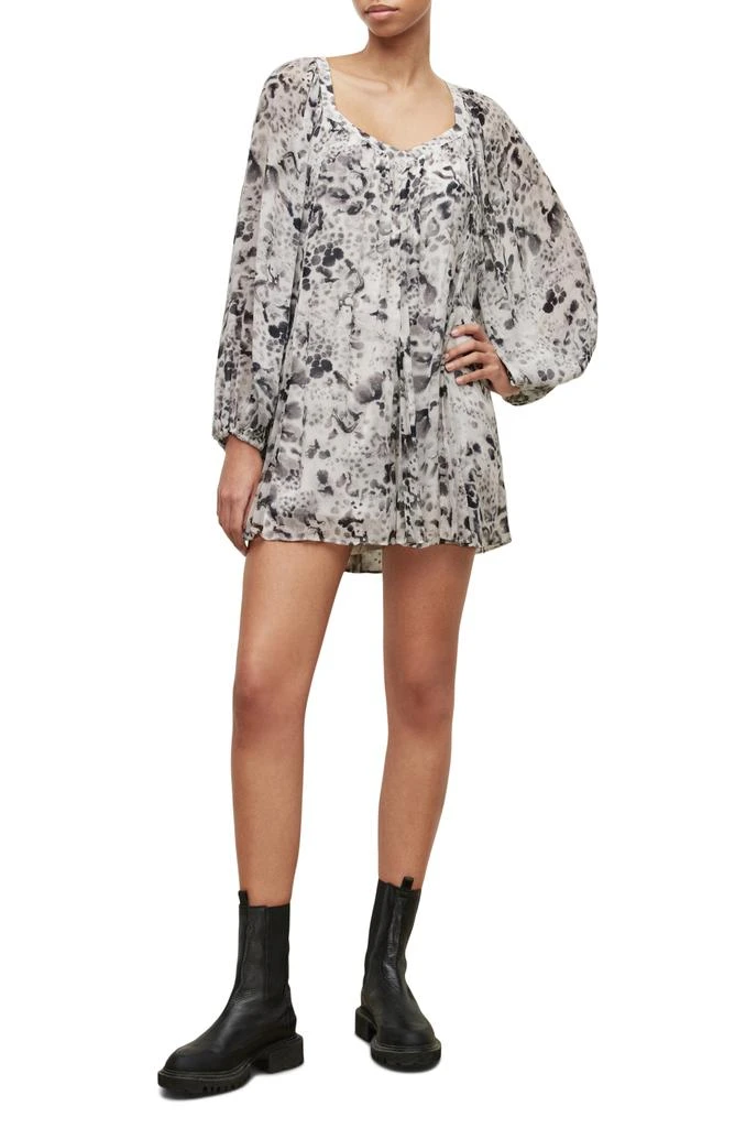 商品ALL SAINTS|Sanina Waktu Long Sleeve Minidress,价格¥531,第1张图片