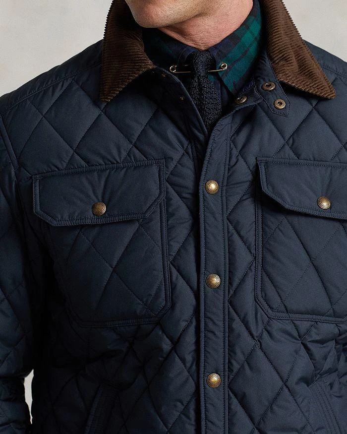 商品Ralph Lauren|Quilted Water Repellent Jacket,价格¥607,第4张图片详细描述